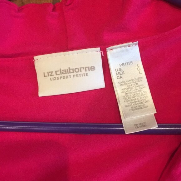 Liz Claiborne ruffle trim top - Picture 2 of 4